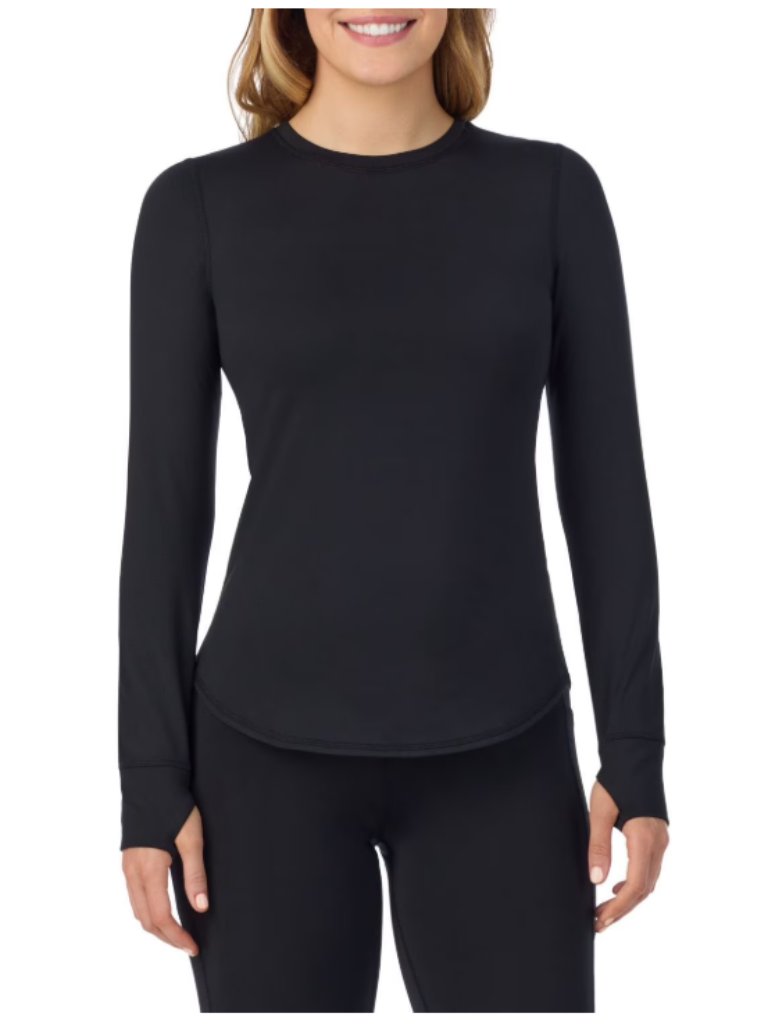 Cuddl Duds Women's Climatecore Baselayer Long Sleeve Crew
